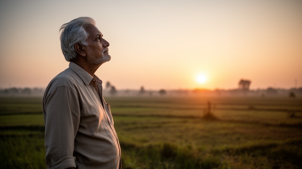 Struggles of Elderly Indian Farmers