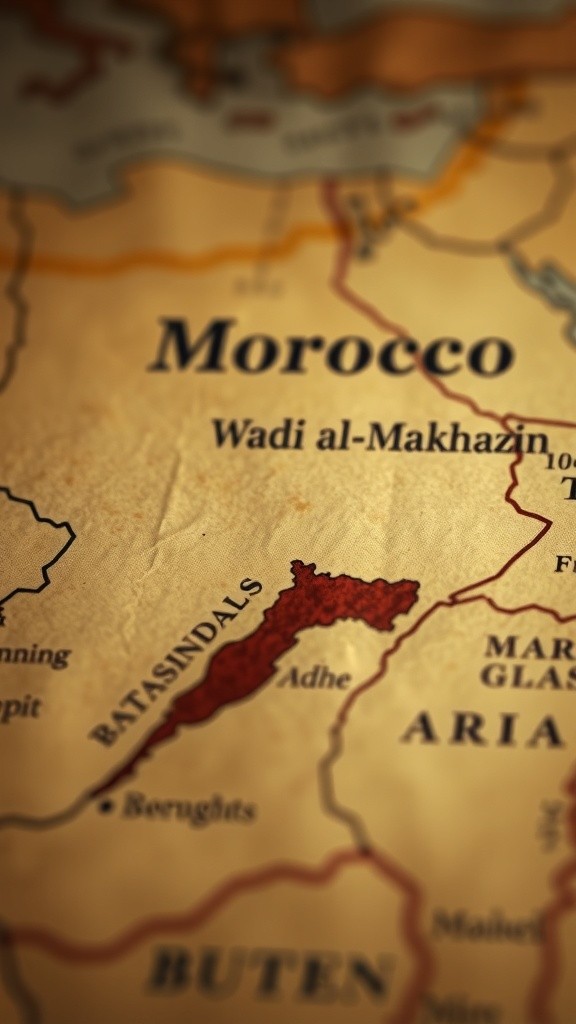 The Battle of Wadi al-Makhazin: A Clash of Kings