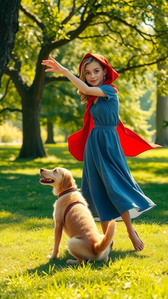 Chloe and Ace: Dance Partners in the Park