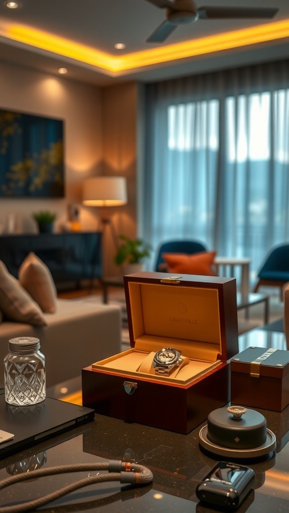 Jam Tangan Mewah dan Kakek Tua di Taman