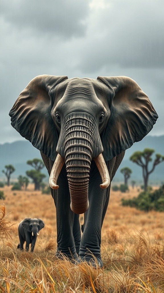 Rescue in the Rain: The Elephant's Promise