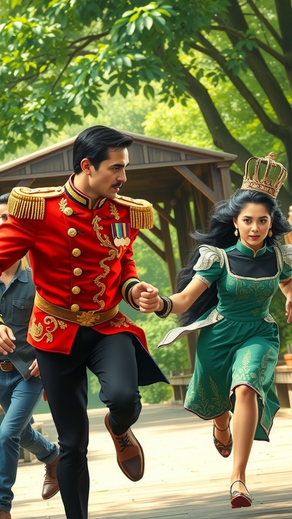 Tunde and Amaka's Desperate Escape