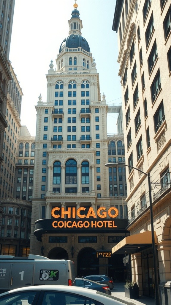 ليل في فندق شيكاغو