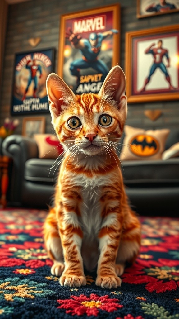 Cat Mittens: The Superhero Cat Creator!