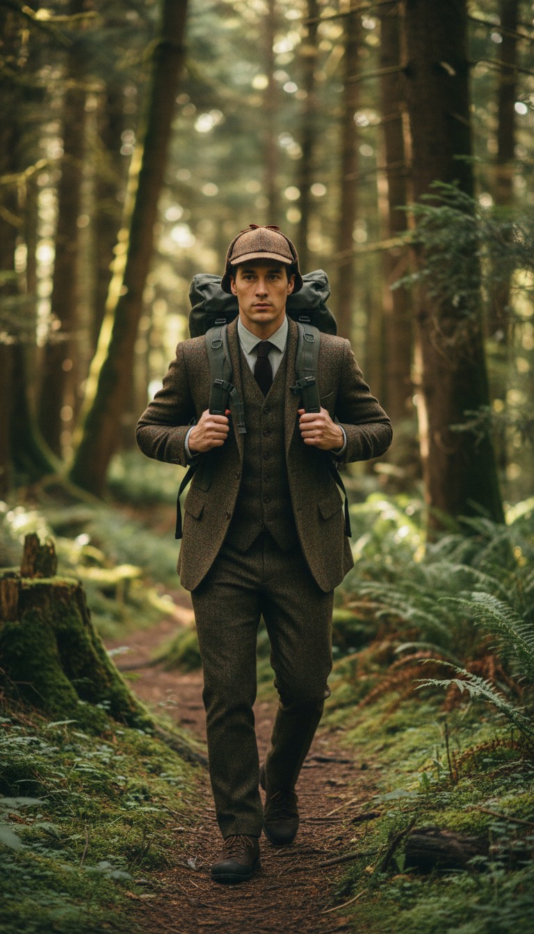 Mountain Hike: Hoodie Love and Scenic Views