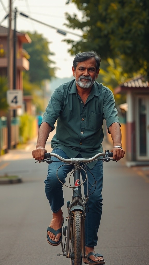 Yanto dan Moment Memalukan di Sepeda Tua