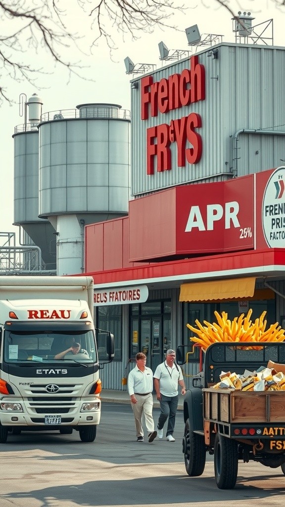 Inside the Ultra-Realistic French Fries Factory: A Cinematic Journey