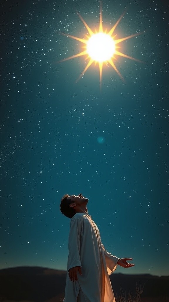 La Petite Étoile et le Voyageur