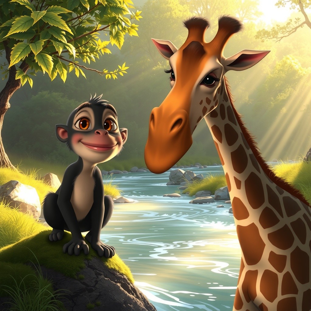 Bandar aur Hiran ki Kahani