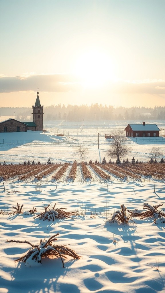 गाँव में कहानियों की सर्दी