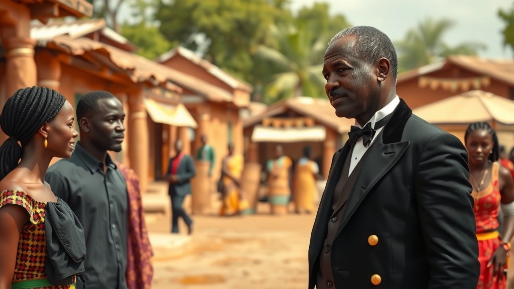 A Warrior's Love in a Nigerian Village