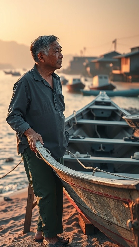 Ketekunan Pak Amir dalam Menghadapi Tantangan Laut
