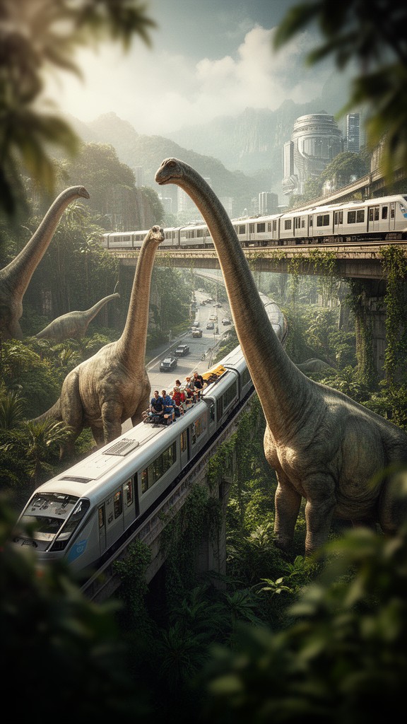 Dino Rides and Jurassic Homes: A New Reality