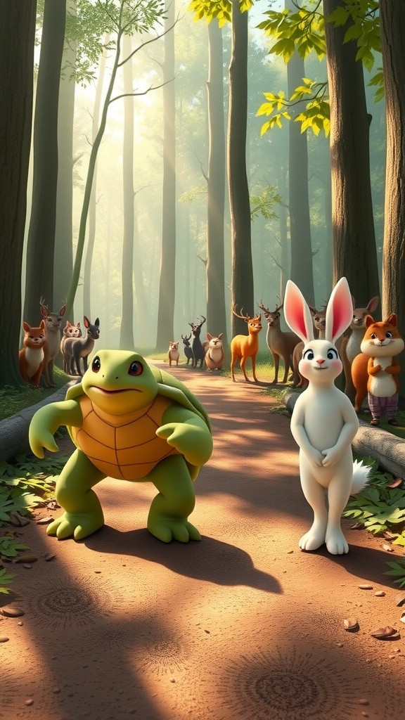 कछुआ और खरगोश: घमंड की हार