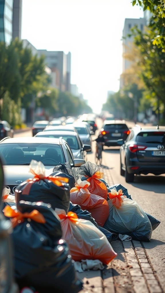 A Stray Dog's Struggle for Survival