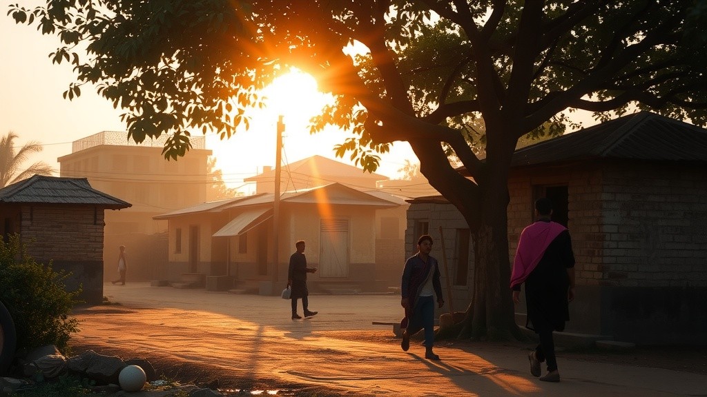 गाँव में बारिश की उम्मीद