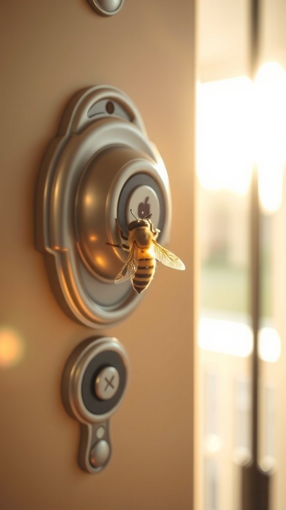 Little Bee Rings Doorbell for a Warm Welcome