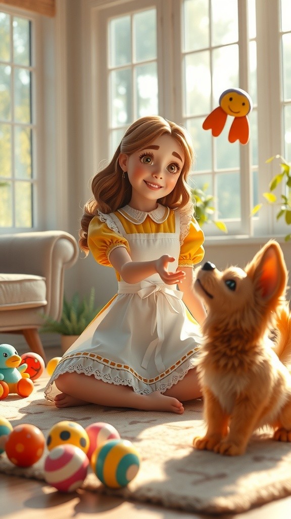 First Steps and Paw Prints: A Heartwarming Journey of Growing Up Together