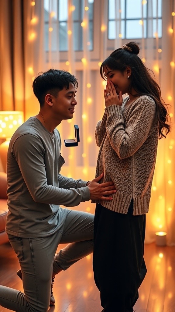 Lamaran Mengharukan dengan Twist Lucu