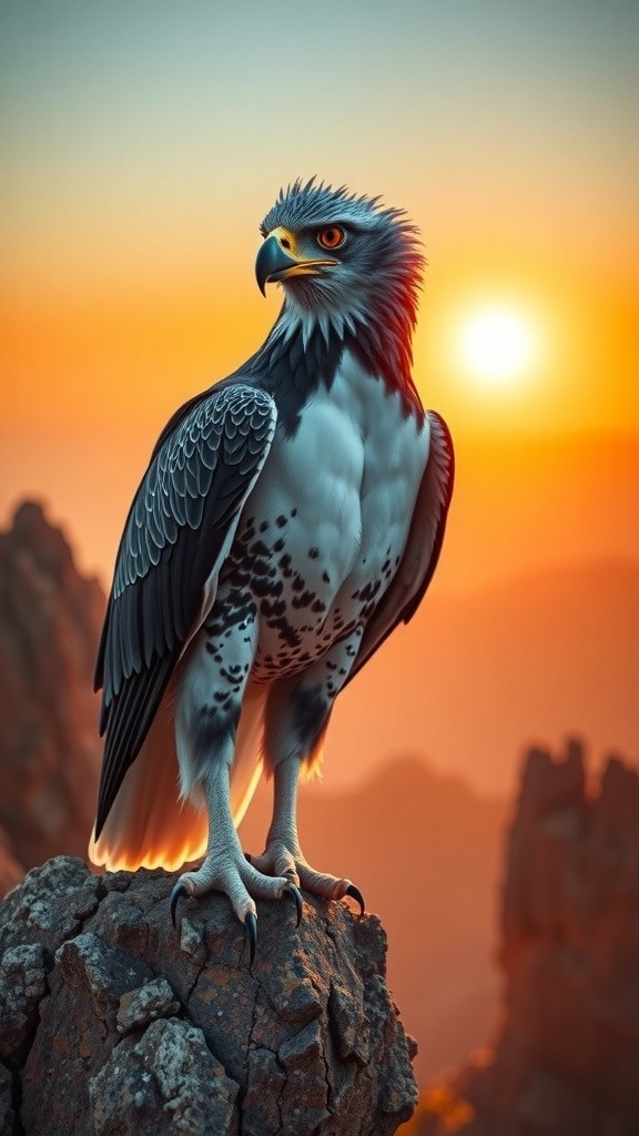 Eagle at Dawn: A Majestic Presence
