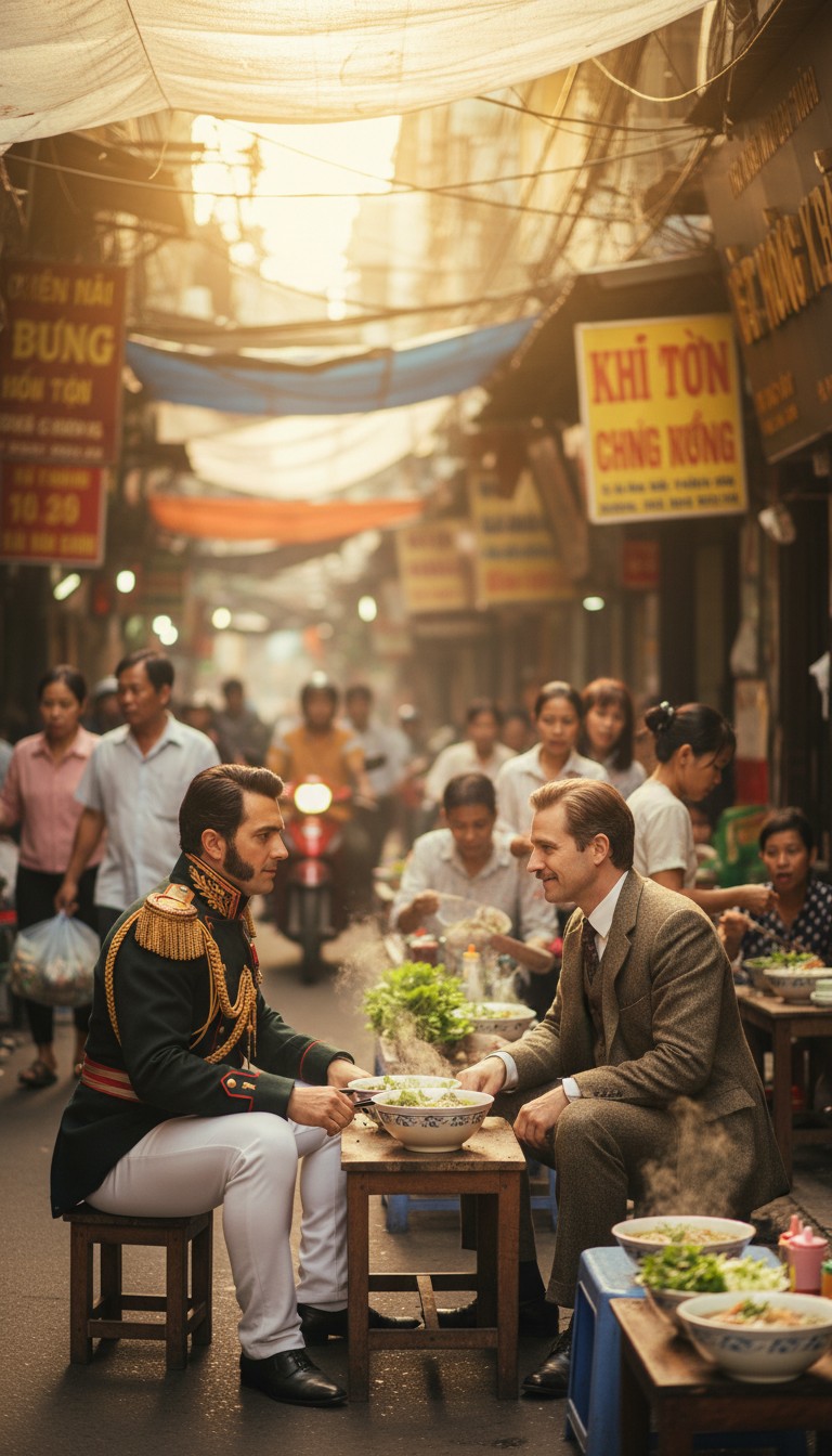 Messi & Ronaldo's Fun Feast in Vietnam
