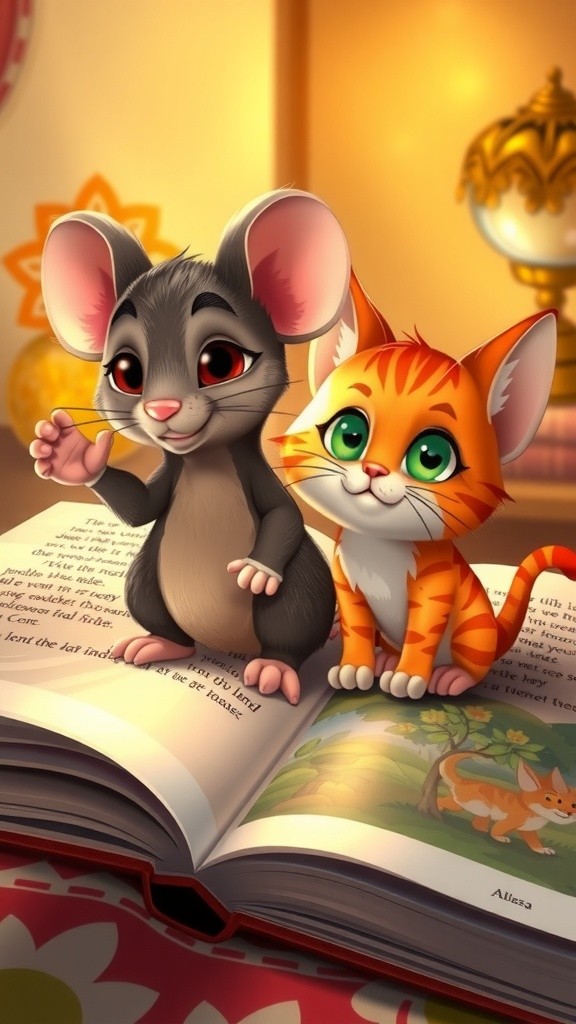 Chatur Chuha aur Murkh Billi ki Kahani