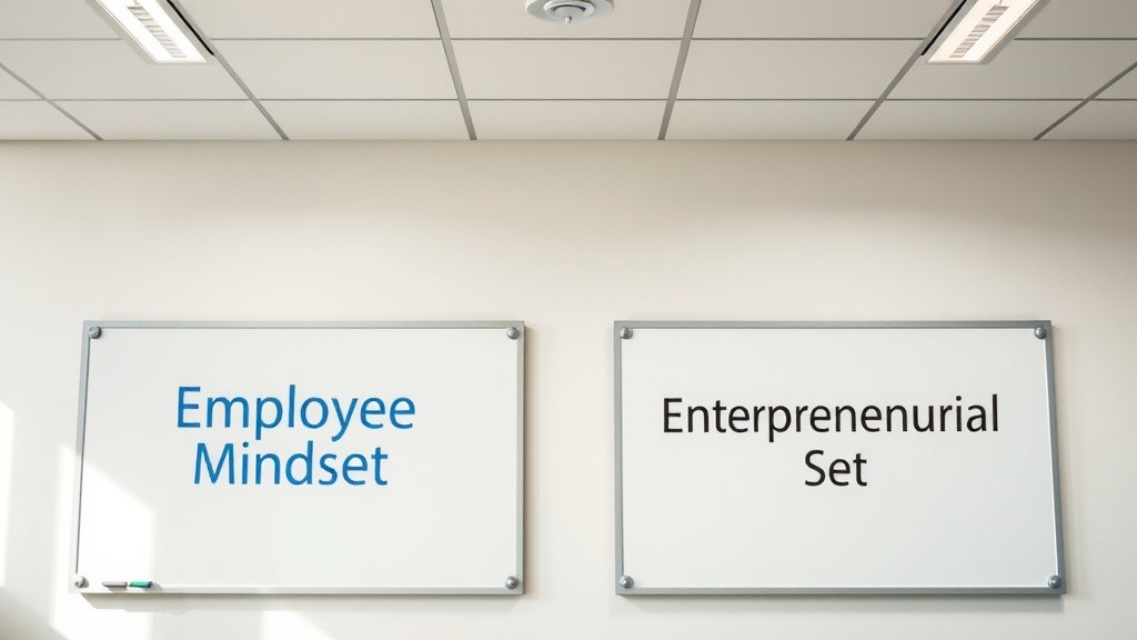 Understanding Employee Mindset vs. Entrepreneurial Mindset