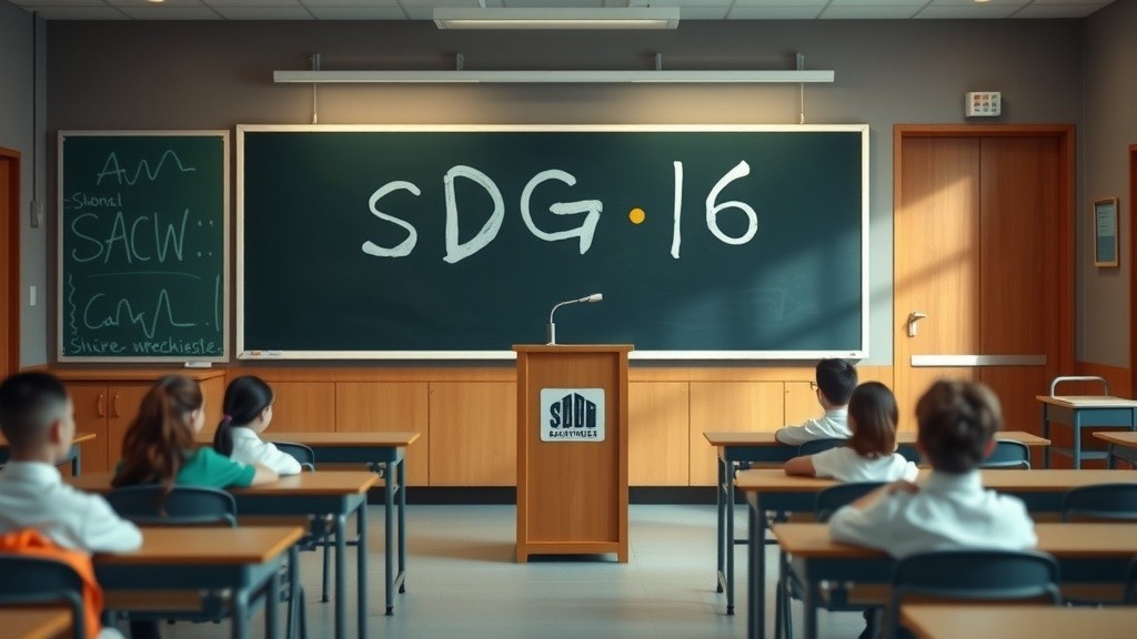 SDG 16: शांति, न्याय और मजबूत संस्थाएं
