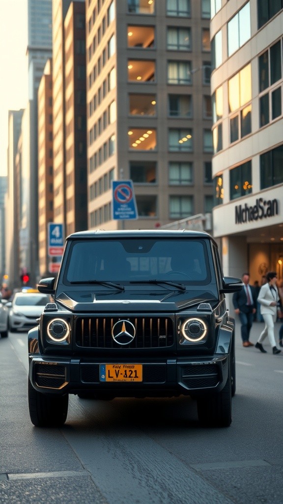 Black Mercedes G Wagon G 63 Review (copy)