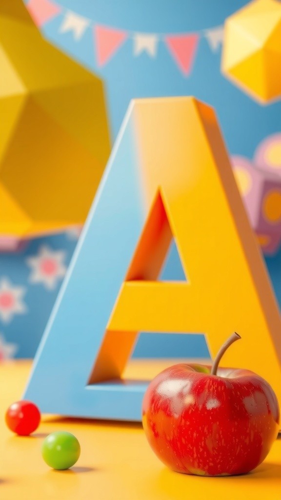 Learn Alphabets A to F with Animals! (copy)