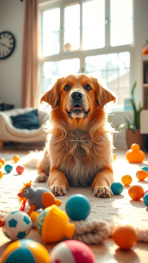 Playful Moments: Sam and Buddy