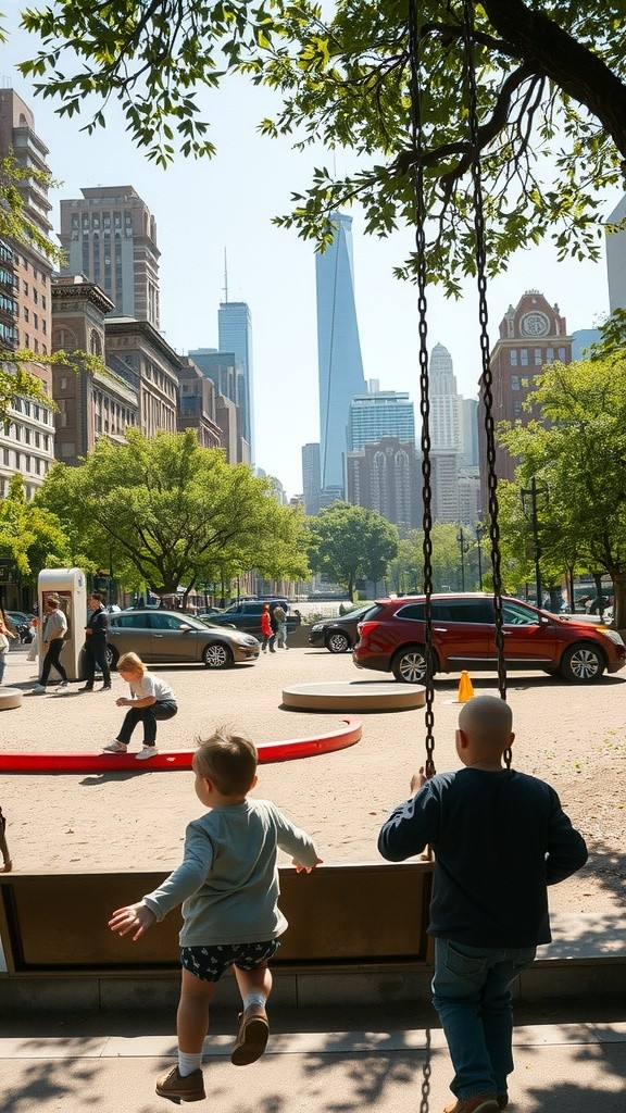 Caring for Children Outdoors in Urban Settings