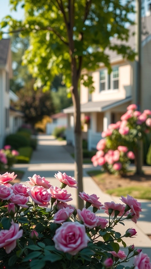A Day in the Beautiful Flowering Garden