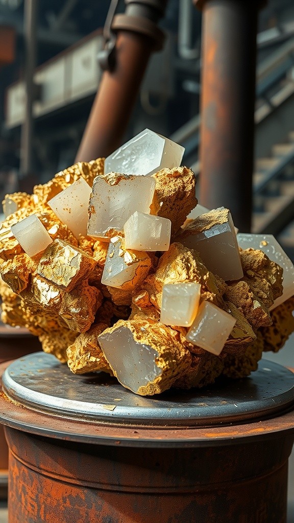 Melelehkan Emas: Keindahan dalam Kegelapan