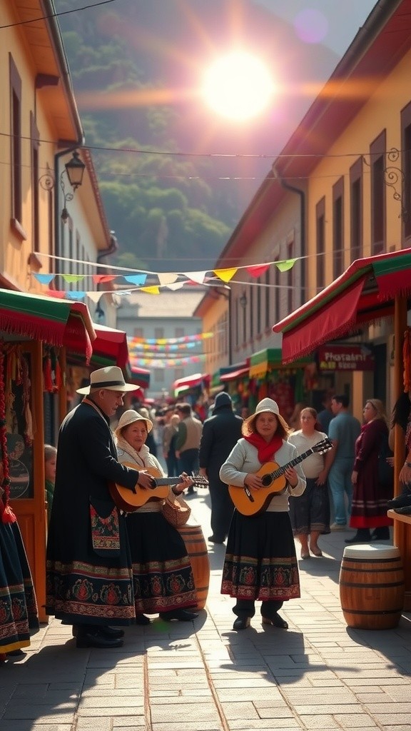 Perro Bailarín con Música Andina