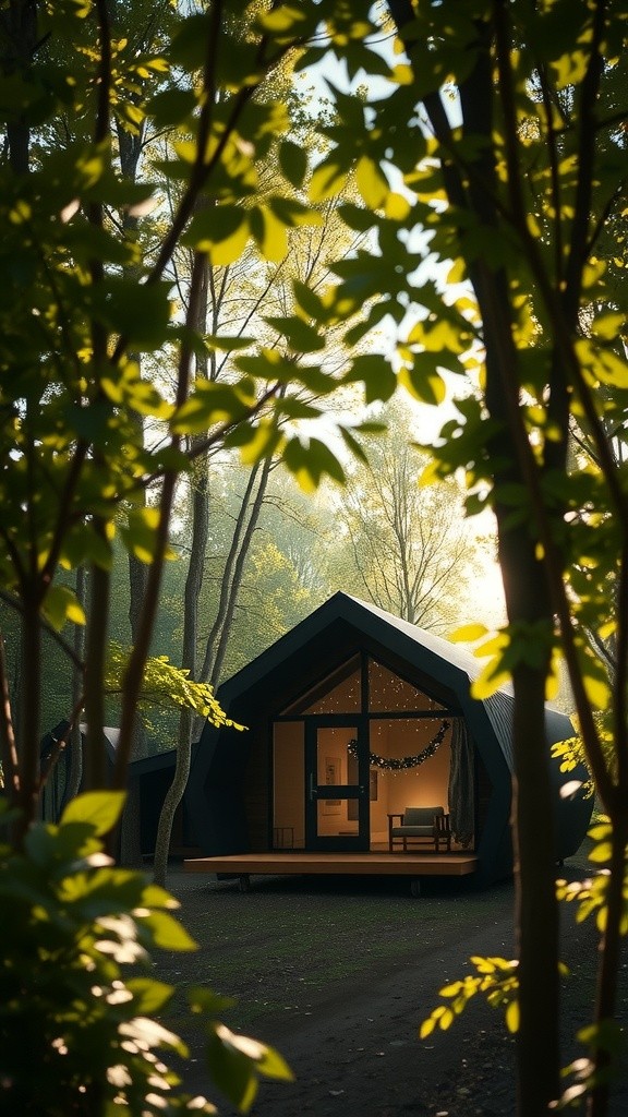 Building an Underground Tiny House in the Forest
