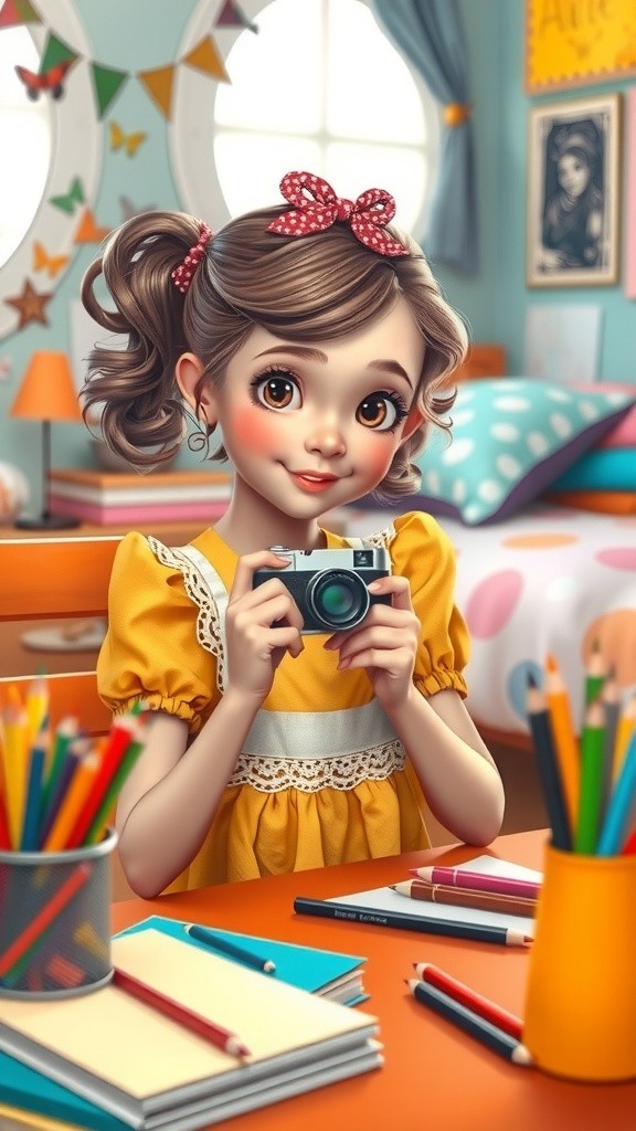 एक लड़की अपने नए चैनल का परिचय देते हुए