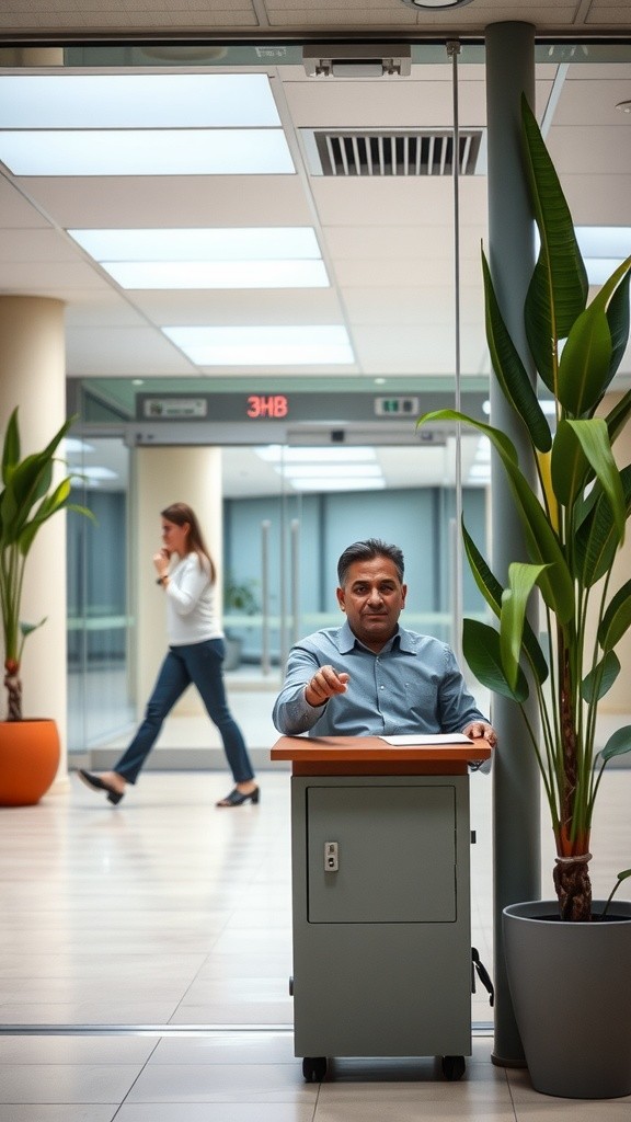 Rahasia Pak Satpam Mengenali Karyawan Telat