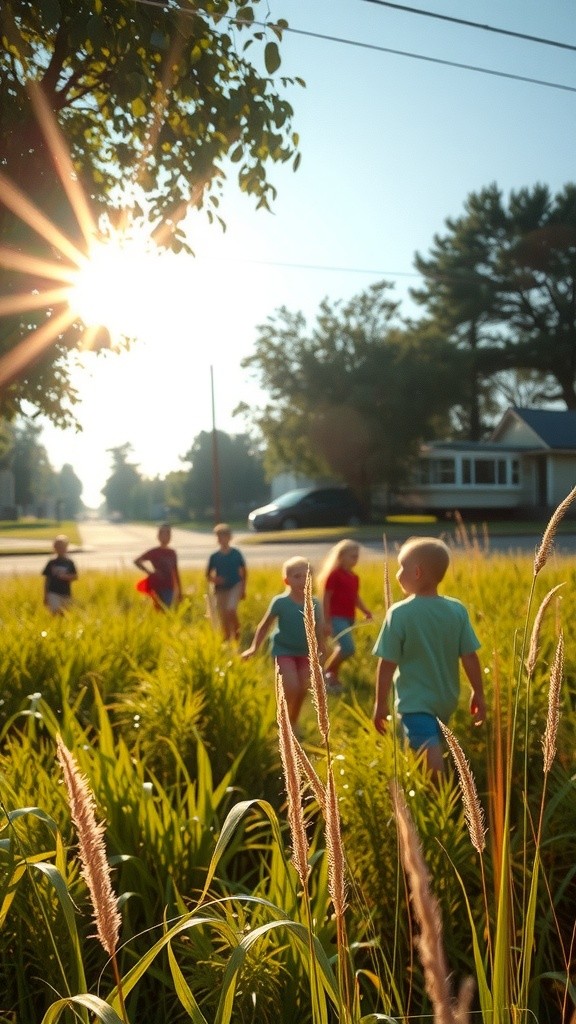 Playtime in the Vacant Lot