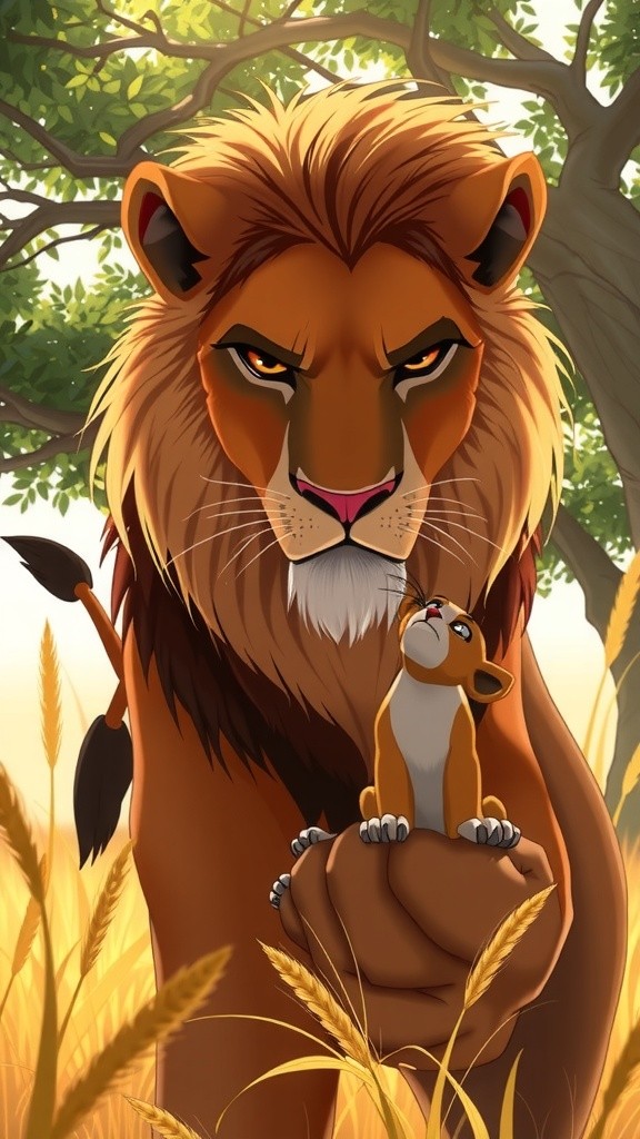 The Lion and the Mouse