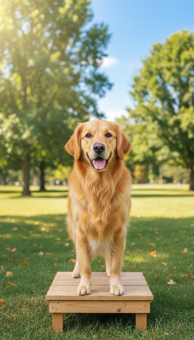 Dancing Dog on Hind Legs