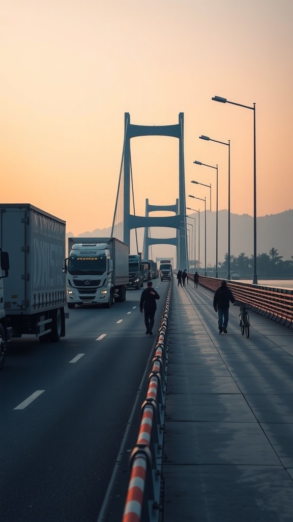 The Hidden Impact of Border Bridges on Daily Life