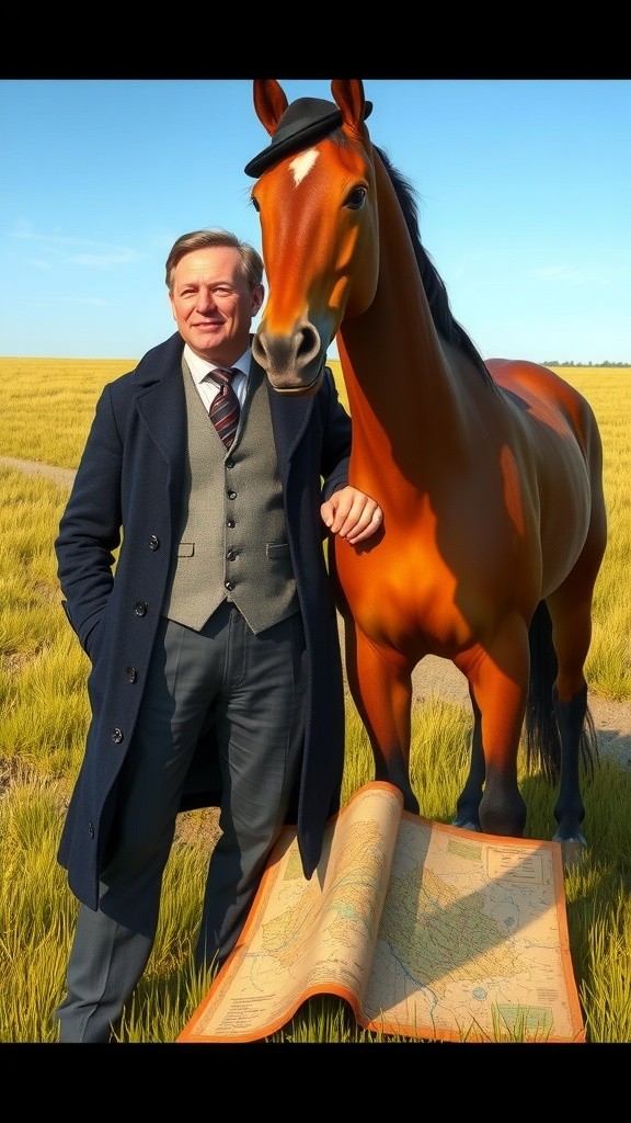 Petualangan Sang Penjelajah dan Kuda Setia