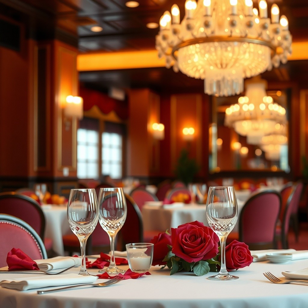 Romantic Valentine's Day Dinner in Elegance