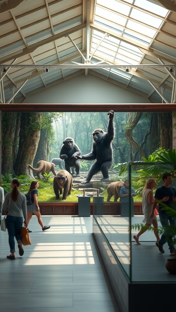 Monkey Discusses Human Evolution