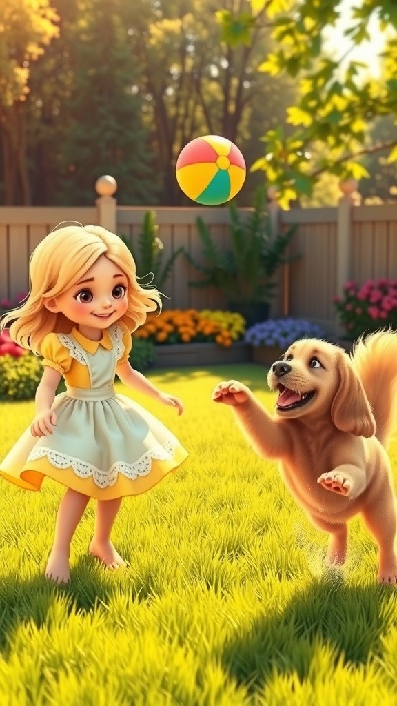 Dog Protects Girl from Fox Attack