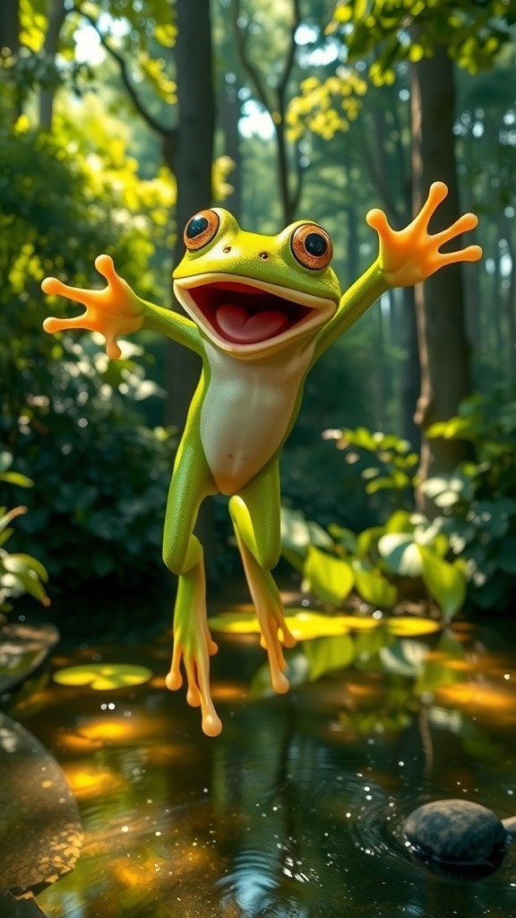 Si Jago Lompat dan Berenang: Mengenal Amfibi