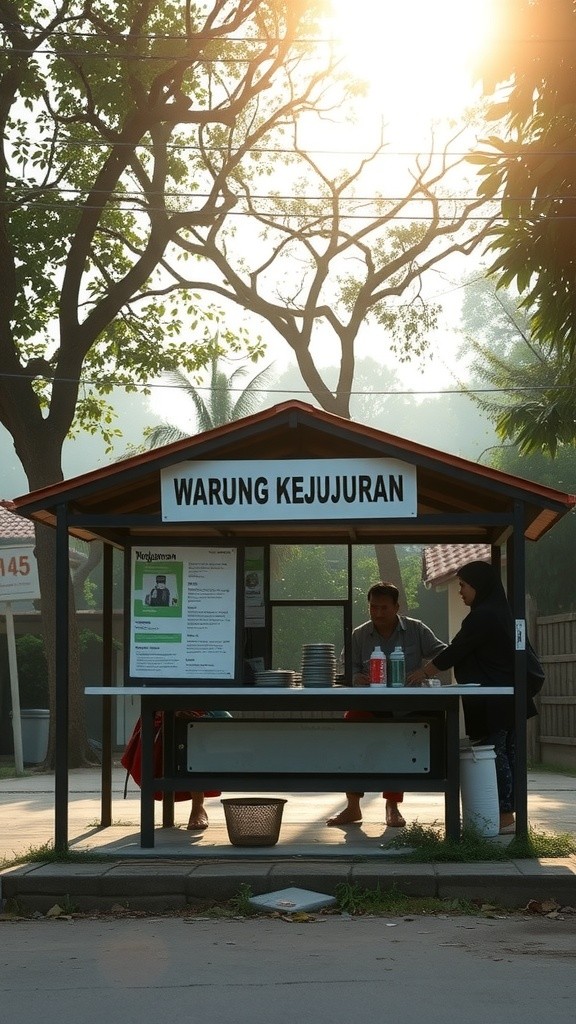 Warung Kejujuran: Kembalian yang Kembali