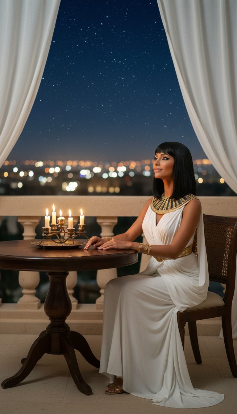 Cleopatra's Haunting Dance: Love and Vampires Unleashed!