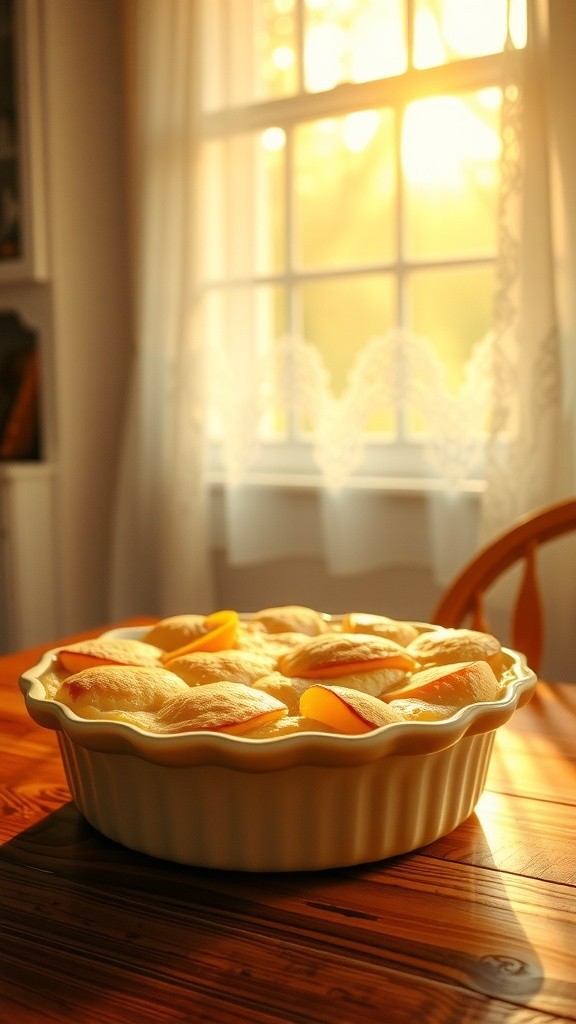 The Southern Promise of Peach Cobbler